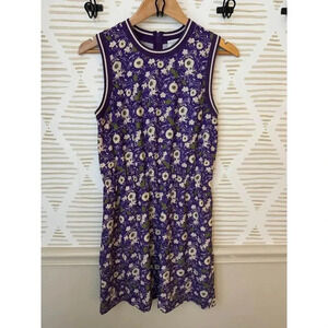 Anna Sui Purple Sleeveless Sundress